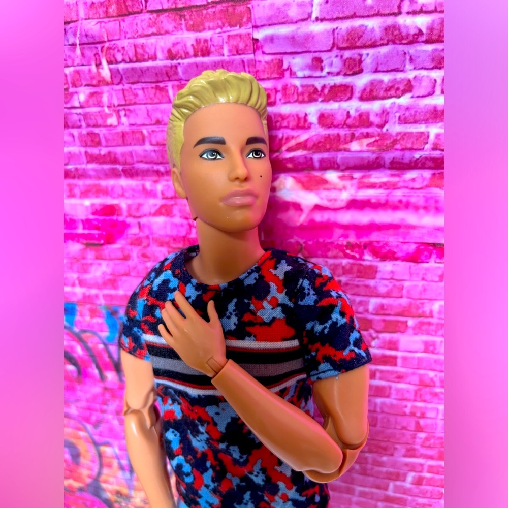 Barbie Ken Fashionistas Doll 118, Hyper Print